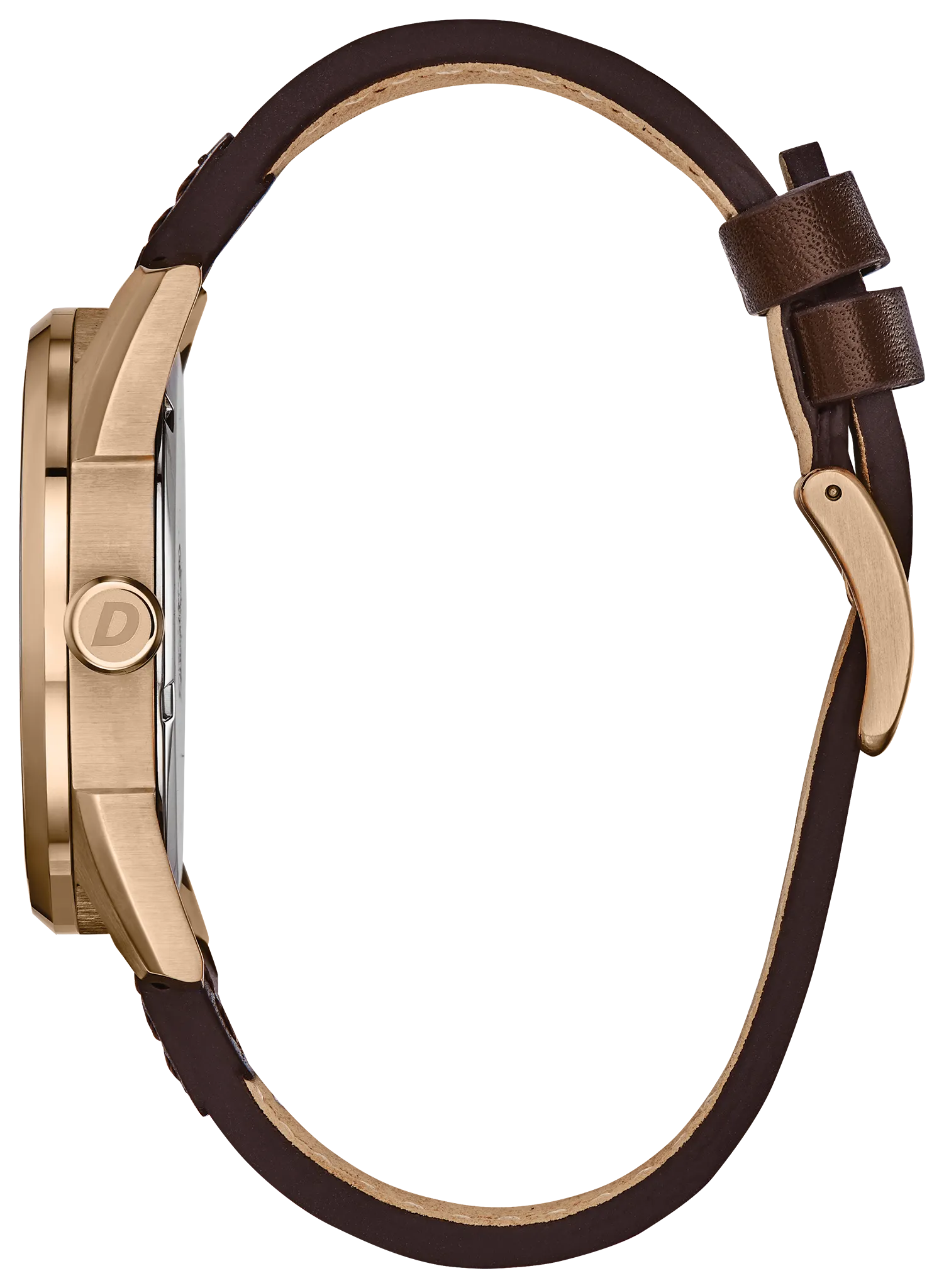 Citizen CTO Eco-Drive Rose Gold Brown Dial Stainless Steel Watch